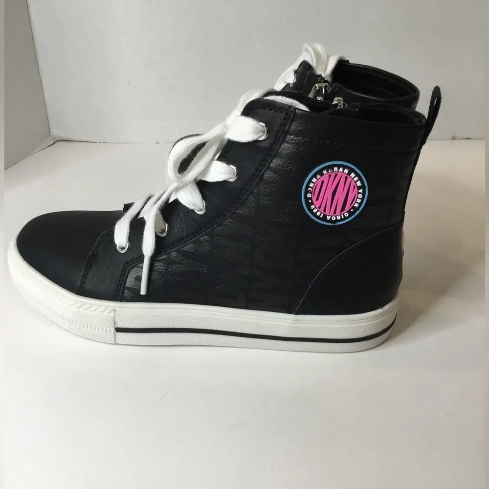 Kids DKNY Hannah Hightop shoes size 1